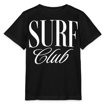 Surf Club - Stanley/Stella Kinder T-Shirt MINI CREATOR  - Schwarz - Vorne - Mikhail (115cm)