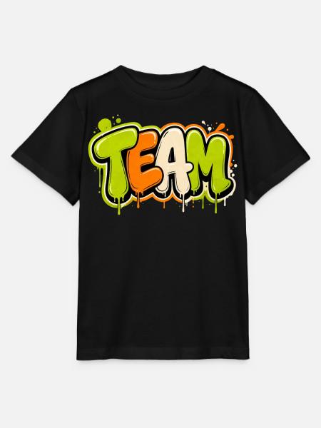 Team - Stanley/Stella Kinder T-Shirt MINI CREATOR - Schwarz