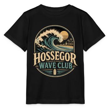 Hossegor Wave Club Surf - Stanley/Stella MINI CREATOR Kids’ T-Shirt - black - Front - Mikhail (115cm)