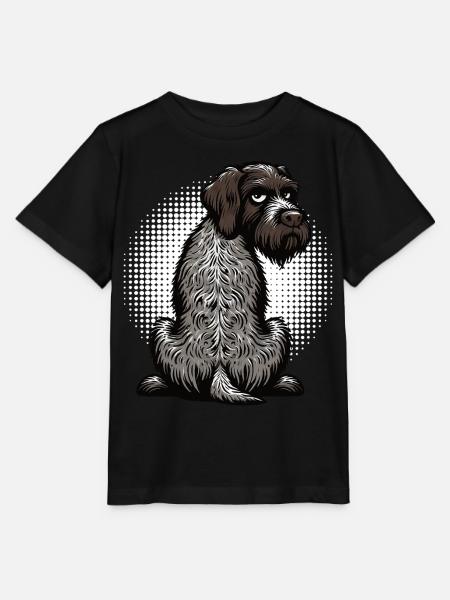 Deutsch Drahthaar Deutsch-Drahthaar Besitzer - Stanley/Stella Kinder T-Shirt MINI CREATOR  - Schwarz