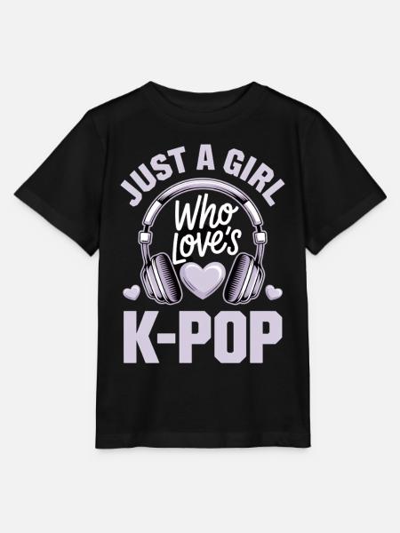 K-Pop - Stanley/Stella Kinder T-Shirt MINI CREATOR - Schwarz