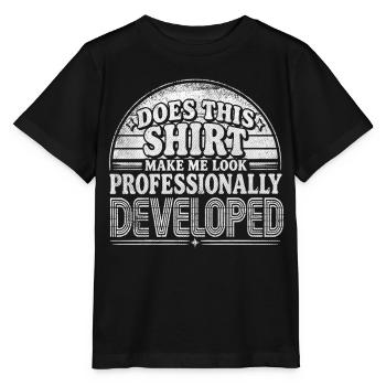 Entwickler Humor - Stanley/Stella Kinder T-Shirt MINI CREATOR  - Schwarz - Vorne - Mikhail (115cm)