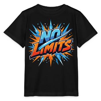 No Limits Dynamisches Leuchten - Stanley/Stella Kinder T-Shirt MINI CREATOR  - Schwarz - Vorne - Mikhail (115cm)