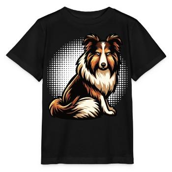 Collie Collie Owner Collie Lover Collie Owner - Stanley/Stella MINI CREATOR Kids’ T-Shirt - black - Front - Mikhail (115cm)