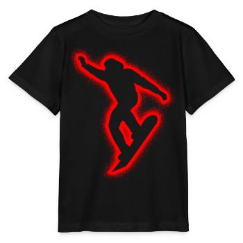 Snowboarders Snowboarding Kids Men's Snowboard - Stanley/Stella MINI CREATOR Kids’ T-Shirt - black - Front - Mikhail (115cm)