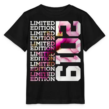 LIMITED EDITION 2019 - 7 YEARS - 7TH BIRTHDAY - Stanley/Stella MINI CREATOR Kids’ T-Shirt - black - Front - Mikhail (115cm)