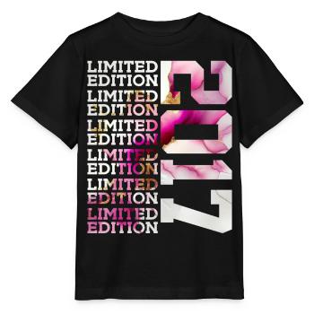 LIMITED EDITION 2017 - 9 YEARS - 9TH BIRTHDAY - Stanley/Stella MINI CREATOR Kids’ T-Shirt - black - Front - Mikhail (115cm)