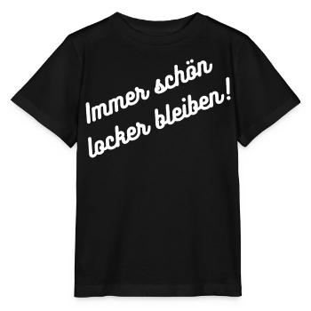 HN Always Laugh Well Stay Sticker Design - Stanley/Stella MINI CREATOR Kids’ T-Shirt - black - Front - Mikhail (115cm)