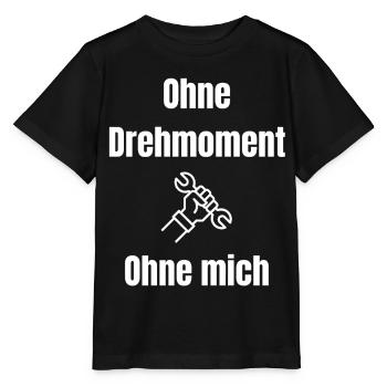 Ohne Drehmoment Ohne Mich - Stanley/Stella Kinder T-Shirt MINI CREATOR  - Schwarz - Vorne - Mikhail (115cm)