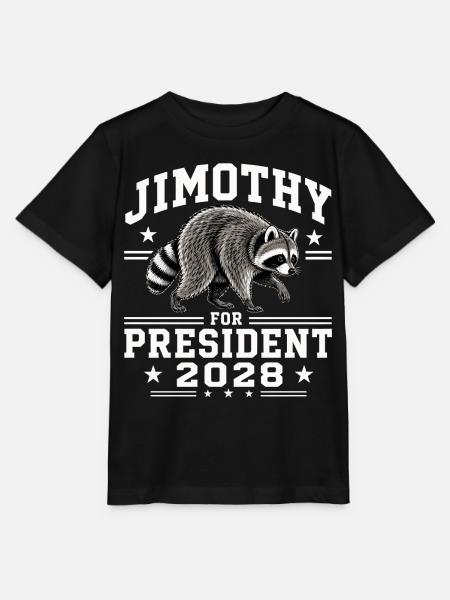 Jimothy zum Präsidenten 2028 - Stanley/Stella Kinder T-Shirt MINI CREATOR  - Schwarz