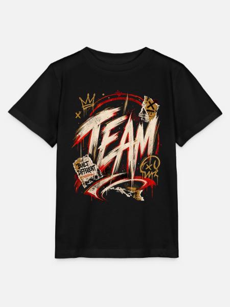 Team - Stanley/Stella Kinder T-Shirt MINI CREATOR - Schwarz