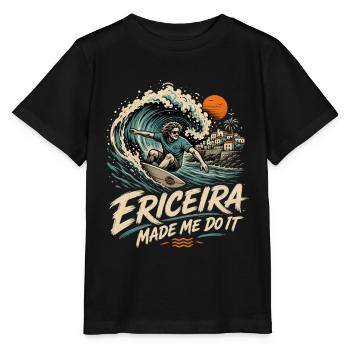 Ericeira Surfing - Stanley/Stella MINI CREATOR Kids’ T-Shirt - black - Front - Mikhail (115cm)