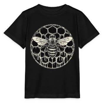Beekeeper Suit Beekeeping Supplies Beekeeper Beekeeper - Stanley/Stella MINI CREATOR Kids’ T-Shirt - black - Front - Mikhail (115cm)