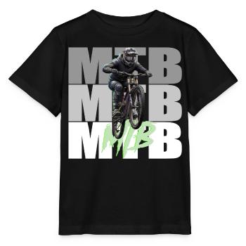 MTB - Stanley/Stella MINI CREATOR Kids’ T-Shirt - black - Front - Mikhail (115cm)