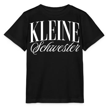 Kleine Schwester - Stanley/Stella Kinder T-Shirt MINI CREATOR  - Schwarz - Vorne - Mikhail (115cm)
