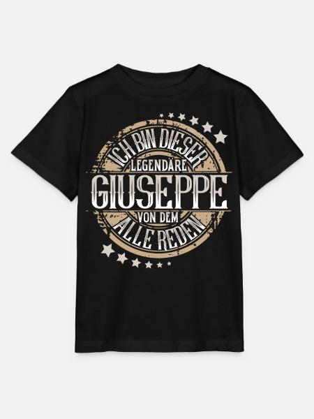 Giuseppe - Stanley/Stella Kinder T-Shirt MINI CREATOR  - Schwarz