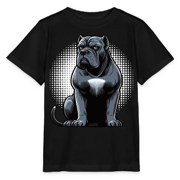 Cane Corso Cane Corsos Corso halter Corso Owner - Stanley/Stella MINI CREATOR Kids’ T-Shirt - black - Front - Mikhail (115cm)