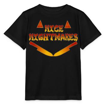 NICE NIGHTMARES Halloween Smile - Stanley/Stella MINI CREATOR Kids’ T-Shirt - black - Front - Mikhail (115cm)