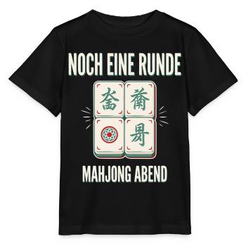 Noch eine Runde Mahjong Abend - Stanley/Stella Kinder T-Shirt MINI CREATOR  - Schwarz - Vorne - Mikhail (115cm)
