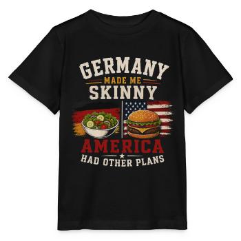 German American Origin and Tradition - Stanley/Stella MINI CREATOR Kids’ T-Shirt - black - Front - Mikhail (115cm)