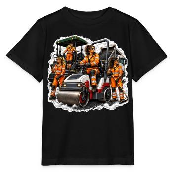 Blacktop cowgirls - Stanley/Stella MINI CREATOR Kids’ T-Shirt - black - Front - Mikhail (115cm)