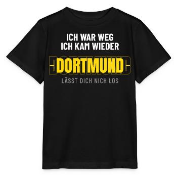 Dortmund lässt dich nich los Heimweh Ruhrpott - Stanley/Stella Kinder T-Shirt MINI CREATOR  - Schwarz - Vorne - Mikhail (115cm)