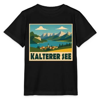Kalterer See  - Stanley/Stella Kinder T-Shirt MINI CREATOR  - Schwarz - Vorne - Mikhail (115cm)