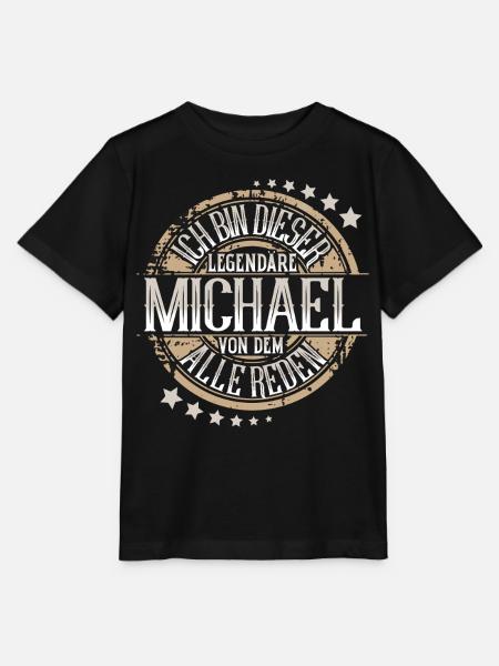 Michael - Stanley/Stella Kinder T-Shirt MINI CREATOR  - Schwarz