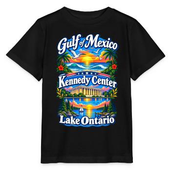 Gulf of Mexico Lake Ontario Kennedy Center - Stanley/Stella Kinder T-Shirt MINI CREATOR  - Schwarz - Vorne - Mikhail (115cm)
