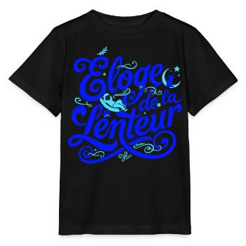 Zum Lob der Langsamkeit - Stanley/Stella Kinder T-Shirt MINI CREATOR  - Schwarz - Vorne - Mikhail (115cm)