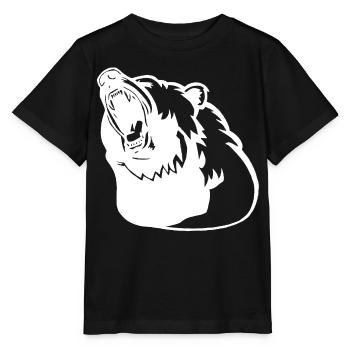 Das Erwachen des Eisbären - Stanley/Stella Kinder T-Shirt MINI CREATOR  - Schwarz - Vorne - Mikhail (115cm)