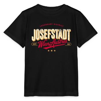 Wien Josefstadt (8. Bezirk) - Stanley/Stella Kinder T-Shirt MINI CREATOR  - Schwarz - Vorne - Mikhail (115cm)