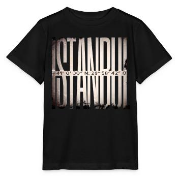Istanbul - Stanley/Stella Kinder T-Shirt MINI CREATOR  - Schwarz - Vorne - Mikhail (115cm)