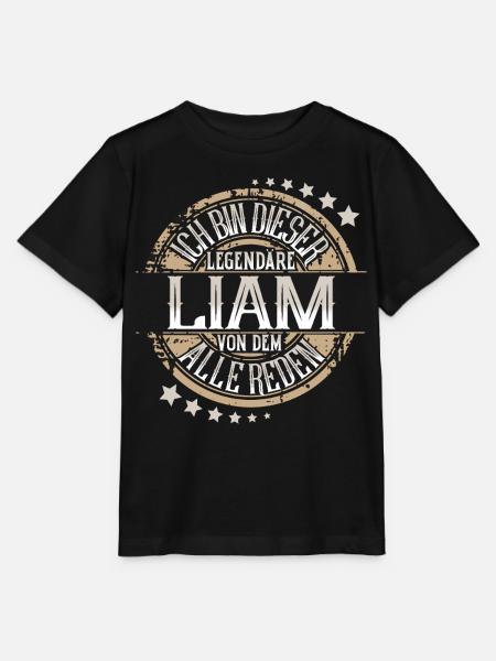 Liam - Stanley/Stella Kinder T-Shirt MINI CREATOR  - Schwarz