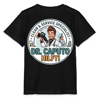 Dr. Caputo hilft - Stanley/Stella Kinder T-Shirt MINI CREATOR  - Schwarz - Vorne - Mikhail (115cm)