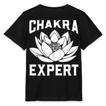 Chakra-Expertin - Stanley/Stella Kinder T-Shirt MINI CREATOR  - Schwarz - Vorne - Mikhail (115cm)