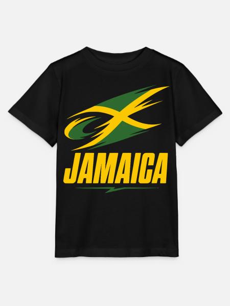 Jamaika - Stanley/Stella Kinder T-Shirt MINI CREATOR  - Schwarz
