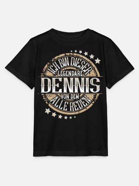 Dennis - Stanley/Stella Kinder T-Shirt MINI CREATOR - Schwarz