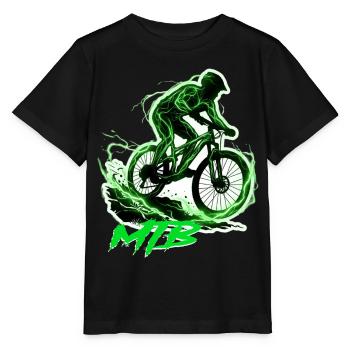 MTB - Stanley/Stella Kinder T-Shirt MINI CREATOR  - Schwarz - Vorne - Mikhail (115cm)