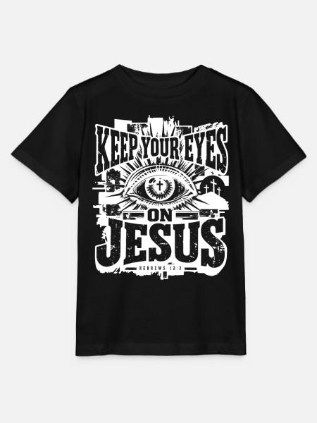Christentum Jesus Spruch Geschenk - Stanley/Stella Kinder T-Shirt MINI CREATOR  - Schwarz