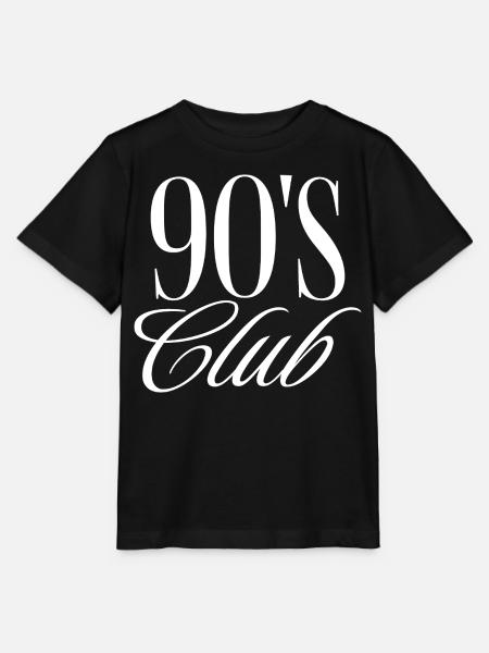 90s Club - Stanley/Stella Kinder T-Shirt MINI CREATOR  - Schwarz