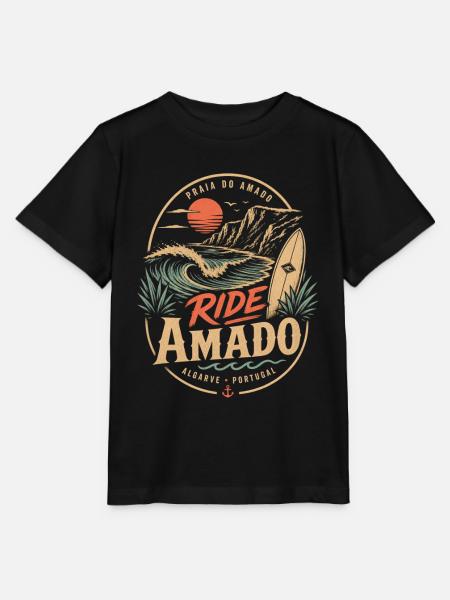 Ride Amado - Stanley/Stella Kinder T-Shirt MINI CREATOR  - Schwarz