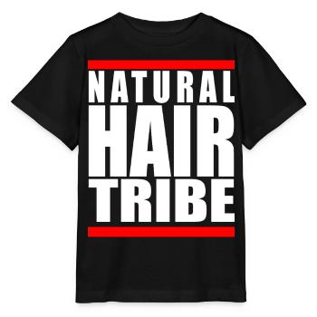 Natural Hair Tribe Afro Pride Squad Geschenk - Stanley/Stella Kinder T-Shirt MINI CREATOR  - Schwarz - Vorne - Mikhail (115cm)