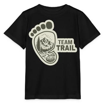 Team Trail Baby - Stanley/Stella Kinder T-Shirt MINI CREATOR  - Schwarz - Vorne - Mikhail (115cm)