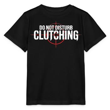 Gamer Shirt Do Not Disturb Clutching - Stanley/Stella Kinder T-Shirt MINI CREATOR  - Schwarz - Vorne - Mikhail (115cm)
