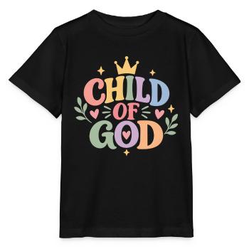 Gotteskind Pastel - Stanley/Stella Kinder T-Shirt MINI CREATOR  - Schwarz - Vorne - Mikhail (115cm)
