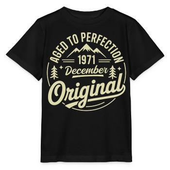 Dezember 1971 Dezember 1971 - Stanley/Stella Kinder T-Shirt MINI CREATOR  - Schwarz - Vorne - Mikhail (115cm)