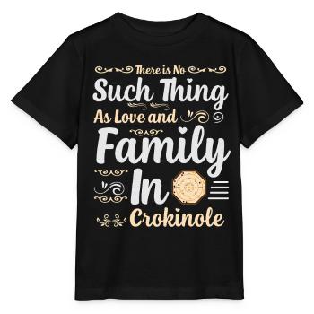 Keine Liebe & Familie beim Crokinole Spieler - Stanley/Stella Kinder T-Shirt MINI CREATOR  - Schwarz - Vorne - Mikhail (115cm)