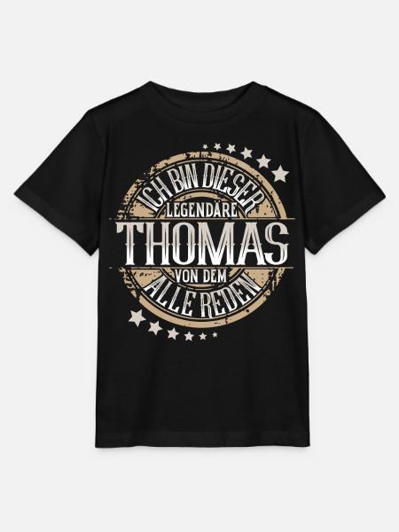Thomas - Stanley/Stella Kinder T-Shirt MINI CREATOR - Schwarz