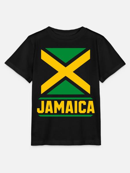 Jamaica - Stanley/Stella Kinder T-Shirt MINI CREATOR - Schwarz